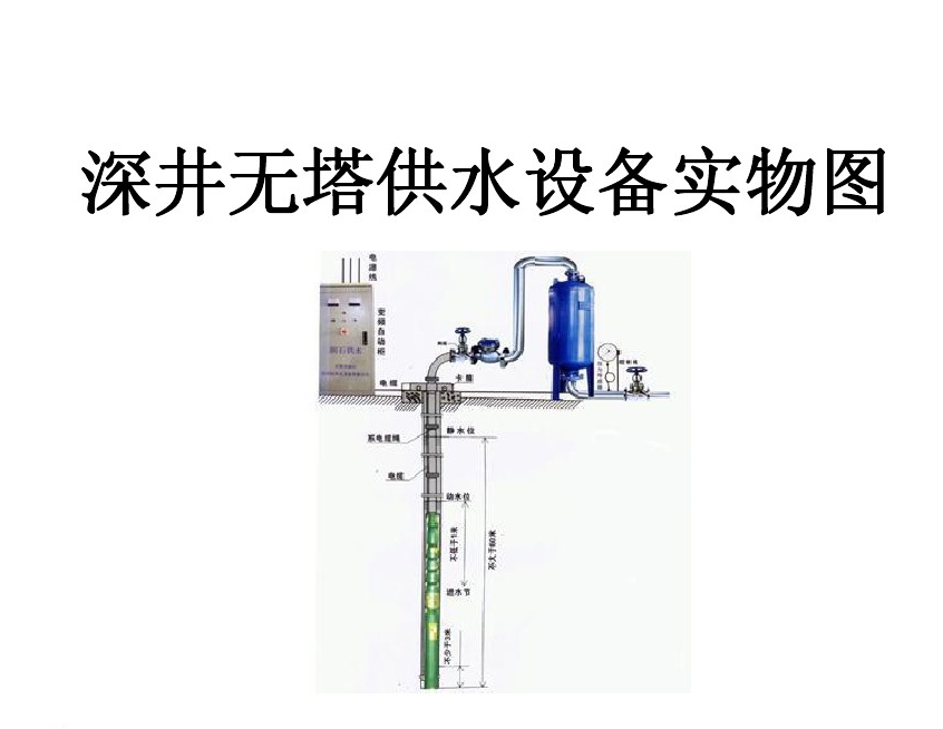 沧州高新区井泵无塔式供水设备